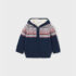 Mayoral Knitted Jacket with Wool Lining . <p>Long sleeved woven knit jacket for baby. Front, central zip fastening. Woollen Inner lining.</p>